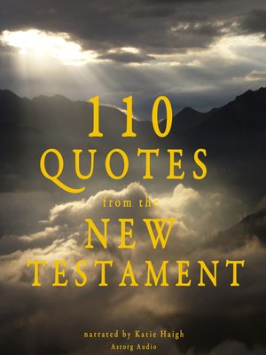 cover image of 110 Quotes from the New Testament